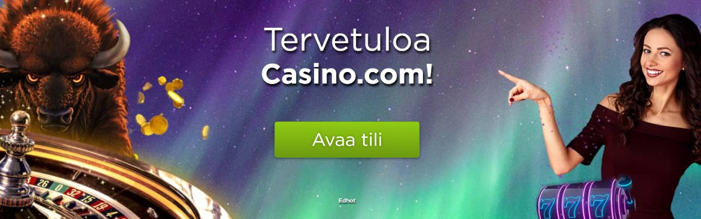 Tervetuloa Casino.comiin