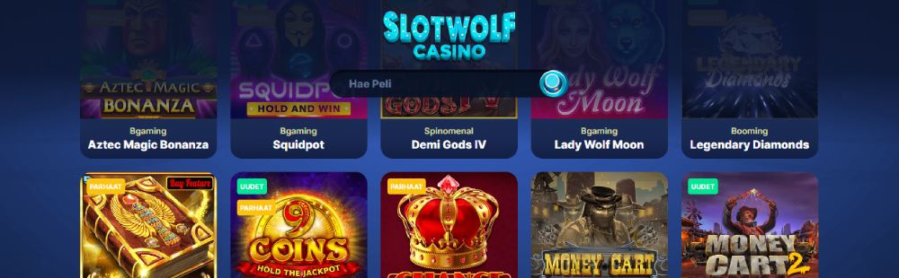 Slot Wolf Casino kolikkopelit