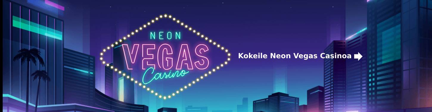 Neon Vegas Casino tervetulobonus